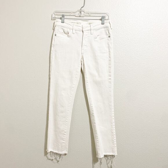 Anthropologie Denim - Anthropologie Pilcro white high rise flare jeans size 25